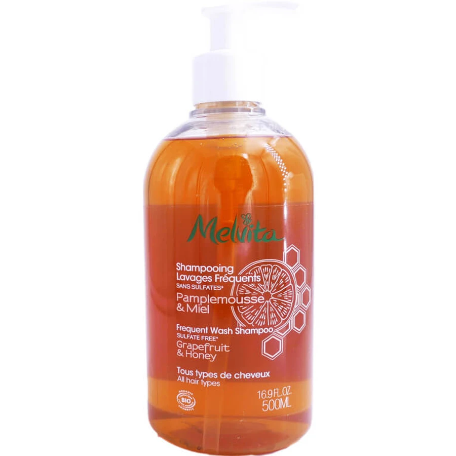 MELVITA SHAMPOOING LAVAGES FREQUENTS BIO 500ML
