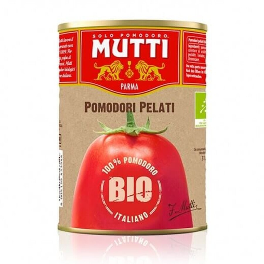 Tomates pelées bio, 400 g, Mutti