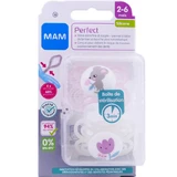 MAM PERFECT FOPPEN 2–6 MAANDEN, VERPAKKING VAN 2 STUKS