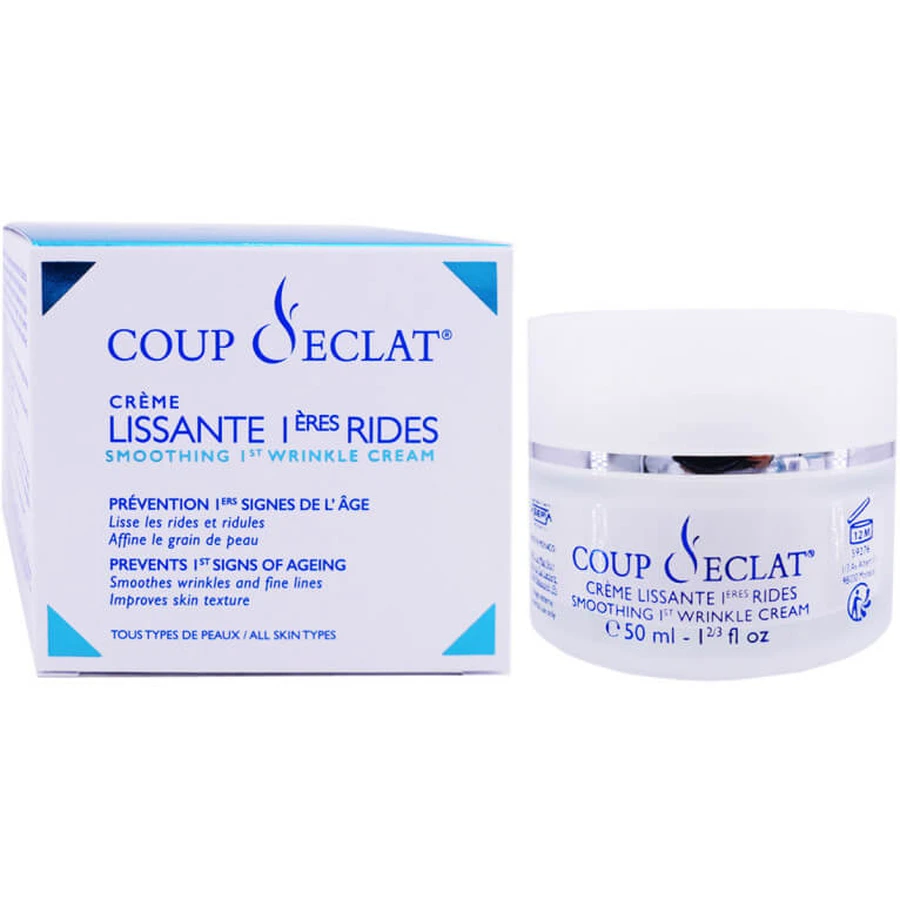 COUP D'ECLAT GLADMAKENDE CRÈME TEGEN DE EERSTE RIMPELS 50 ML