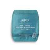 Ahava Age Control Even Tone &amp; Brightening Sheet Mask, 17 G