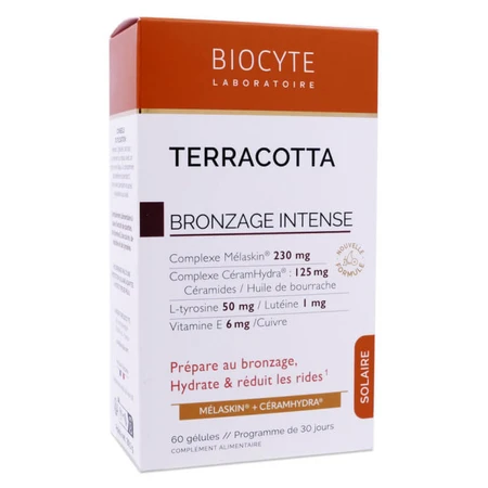 BIOCYTE TERRACOTTA BRONCEADO INTENSO 60 CÁPSULAS