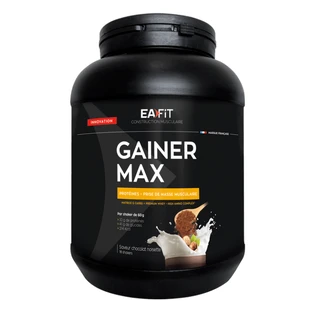 EAFIT GAINER MAX, SMAAK CHOCOLADE-HAZELNOOT, 1,1 KG