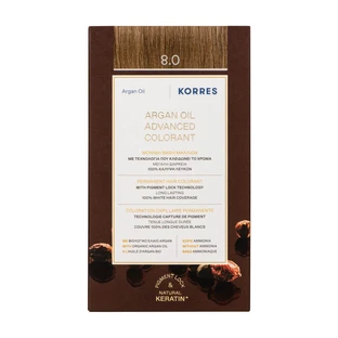 KORRES ARGANOLIE HAARKLEUR 8.0 LICHTBLOND