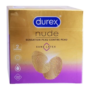 DUREX NUDE LATEXFREI 2 KONDOME