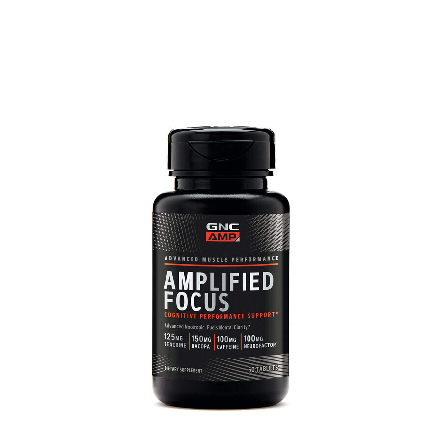 Gnc Amp Enfoque Amplificado, 60 Tb