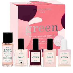 MANUCURIST GREEN ROUTINE PLUM MANICURE 5-STAPPENBEHANDELING
