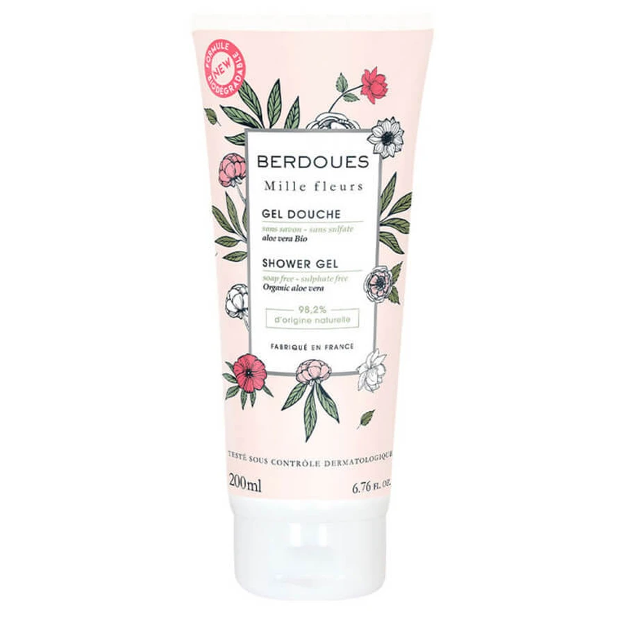 BERDOUES MILLE FLEURS SHOWER GEL 200ML