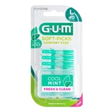 GUM SOFT-PICKS COMFORT FLEX TAILLE L X 40 COOL MINT N°671
