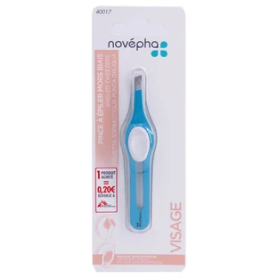 NOVÉPHA FACE MORIS ANGLED TWEEZERS
