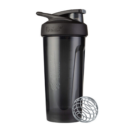 Bottiglia Shaker Frullatore Gnc Strada Tritan Nero, 800 Ml