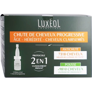 LUXEOL PROGRESSIVE HAIR LOSS 2-IN-1 14X6ML