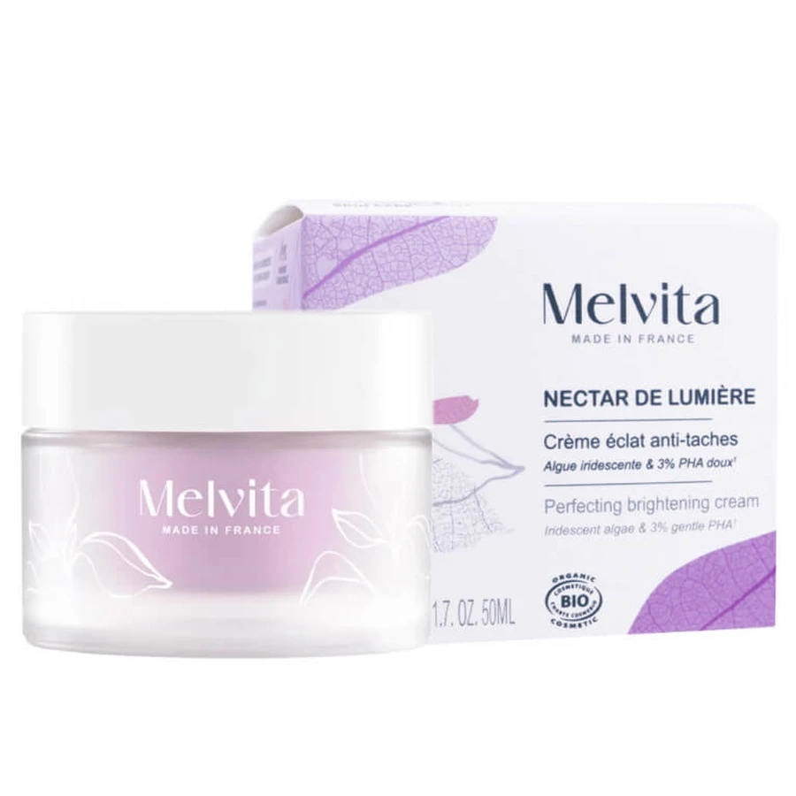 MELVITA ORGANIC CREMA PARA UNA PIEL RADIANTE Y CONTRA LAS MANCHAS OSCURAS 50 ML
