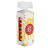 ROGER & GALLET CADEAUSET: 6 BADTABLETTEN MET RODE GEMBER EN SINAASAPPELHOUT