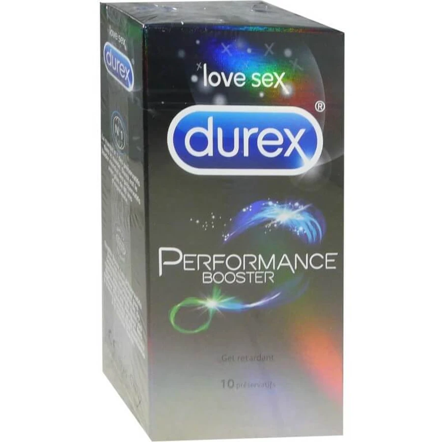 DUREX PRESERVATIFS PERFORMANCE BOOSTER 10 PERESERVATIFS