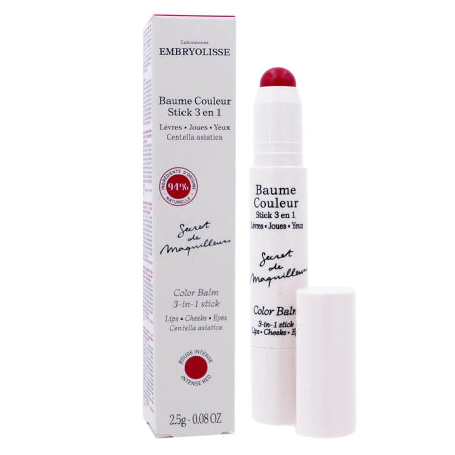 EMBRYOLISSE BÁLSAMO EN BARRA 3 EN 1 ROJO INTENSO 2,5 g