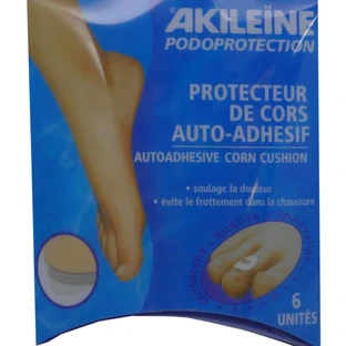 AKILEINE PODOPROTECTION ZELFKLEVENDE EILERBESCHERMER, 6 STUKS