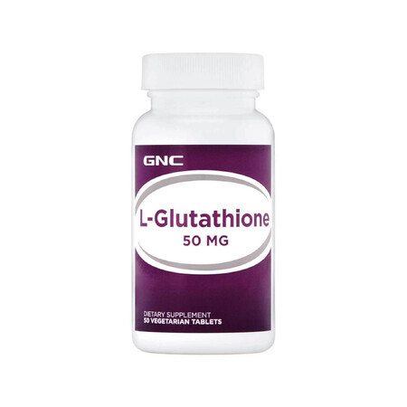 Gnc L-glutathion 50 Mg, L-glutathion, 50 To