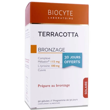 BIOCYTE TERRACOTTA TANNING 90 CÁPSULAS