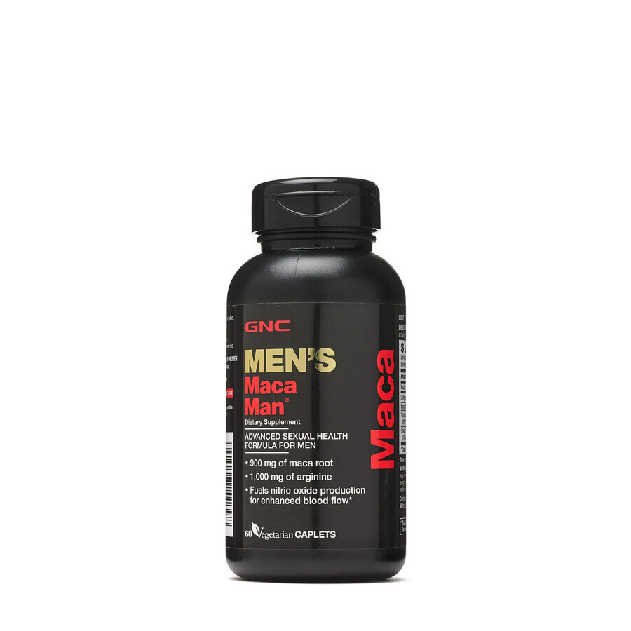 Gnc Men's Maca Man, Formule pour Hommes, 60 Tb