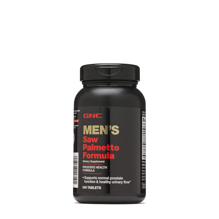 Gnc Men's Saw Palmetto Formula, Zegepalm-extract, 240 Tb