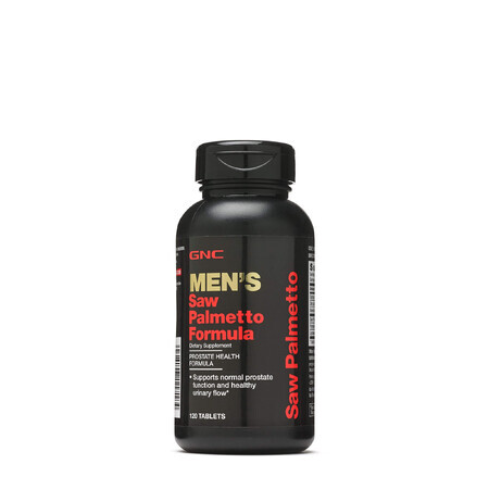 Gnc Men's Saw Palmetto Formula, Extract Din Palmier Pitic, 120 Tb