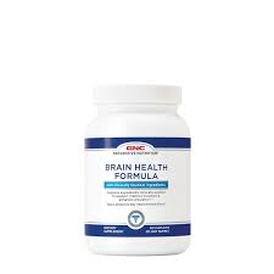 Brain Health Formula Gnc Preventieve voeding voor de gezondheid van hersenen en zenuwstelsel, 60 Tb