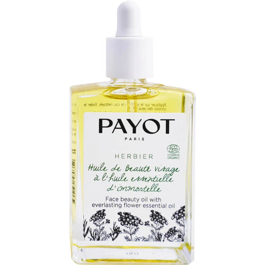 PAYOT HERBIER GEZICHTSOLIE MET ESSENTIËLE OLIE VAN IMMORTELLE 30 ML