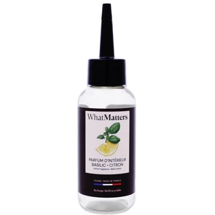 RECARGA DE AROMA PARA EL HOGAR «LEMON BASIL» DE WHATMATTERS, 100 ML