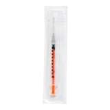 Pic: 1-ml disposable syringe with a 27G needle