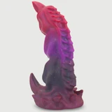 Gode en silicone « Galactic » à pointe effilée, 22 x 7 cm - Violet