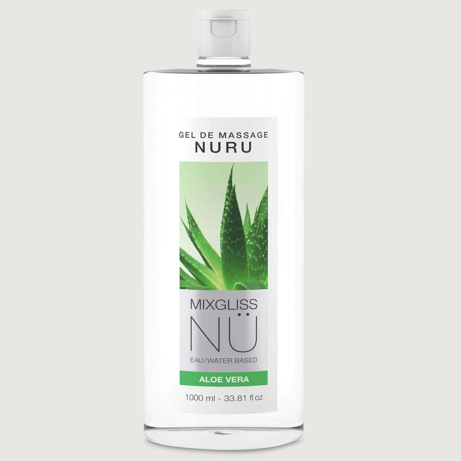 Olio da massaggio Nuru all'aloe vera NU - 1000 ml