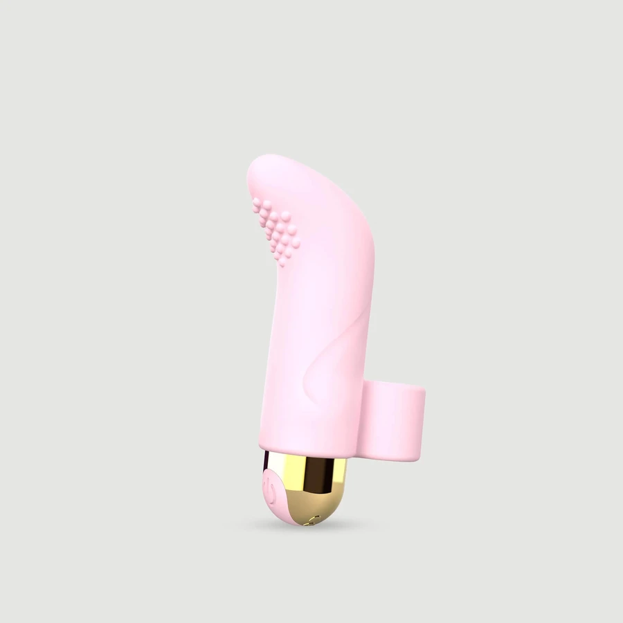Vibrador de silicona para el dedo «Touch Me» - Rosa