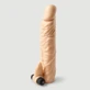 Guaina vibrante realistica per pene S4 20 cm - Colore carne