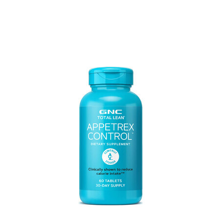 Gnc Total Lean Appetrex Control, Fórmula de reducción del apetito Appetrex, 60 Tb