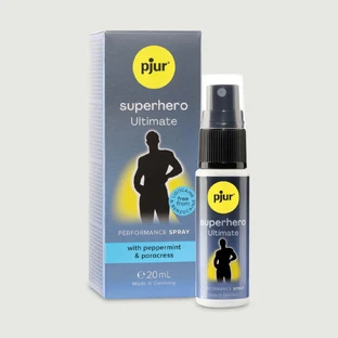 Pjur Superhero Ultimate Delay Spray para hombres - 20 ml