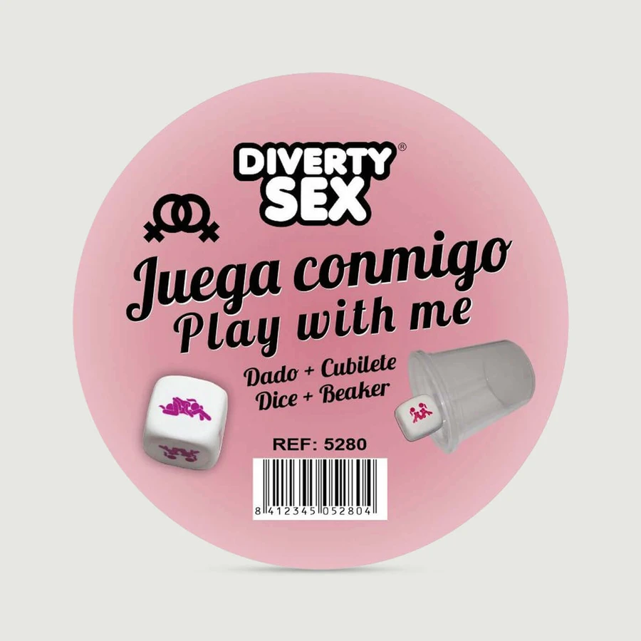 Play With Me-dobbelstenen - Wit