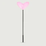 Cupid Strike Series Heart-Tip Leather Crop, 33 cm - Pink