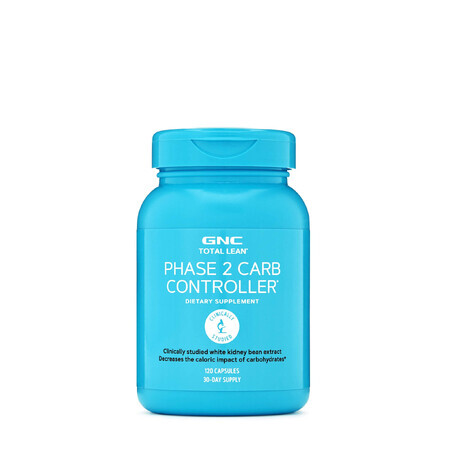 Gnc Total Lean Phase 2 Controller carboidrati, controllo carboidrati, 120 Cps