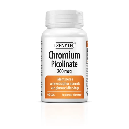 Chroompicolinaat 200 mcg, 60 capsules, Zenyth
