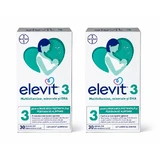 Elevit 3, Multivitamins for the Postnatal and Breastfeeding Period, 2x30 capsules, Bayer