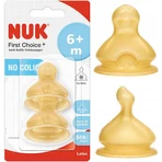 Nuk First Choice+ Medium Flow Rubber Teat, 1 piece - 6+ months, Mapa Gmbh