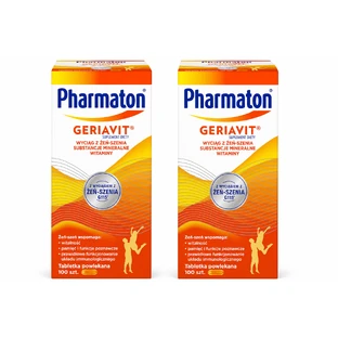 Pharmaton Geriavit, 2 x 100 tablets, Opella Healthcare