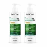 Vichy Dercos Shampoo Trattante Forfora e Prurito Capelli da normali a grassi 2x390 ml