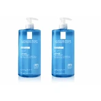 Lipikar Cleansing Gel, 2x1 L, for sensitive skin, La Roche-Posay