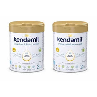Kendamil Premium 2 HMO+ Latte di proseguimento, per neonati dai 6 mesi in su, 2x800 g, Kendal Nutricare