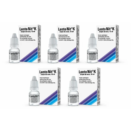 LentoNit K, colirio, 5x10 ml