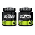 BioTech USA Creatina monoidrato 2x500 g