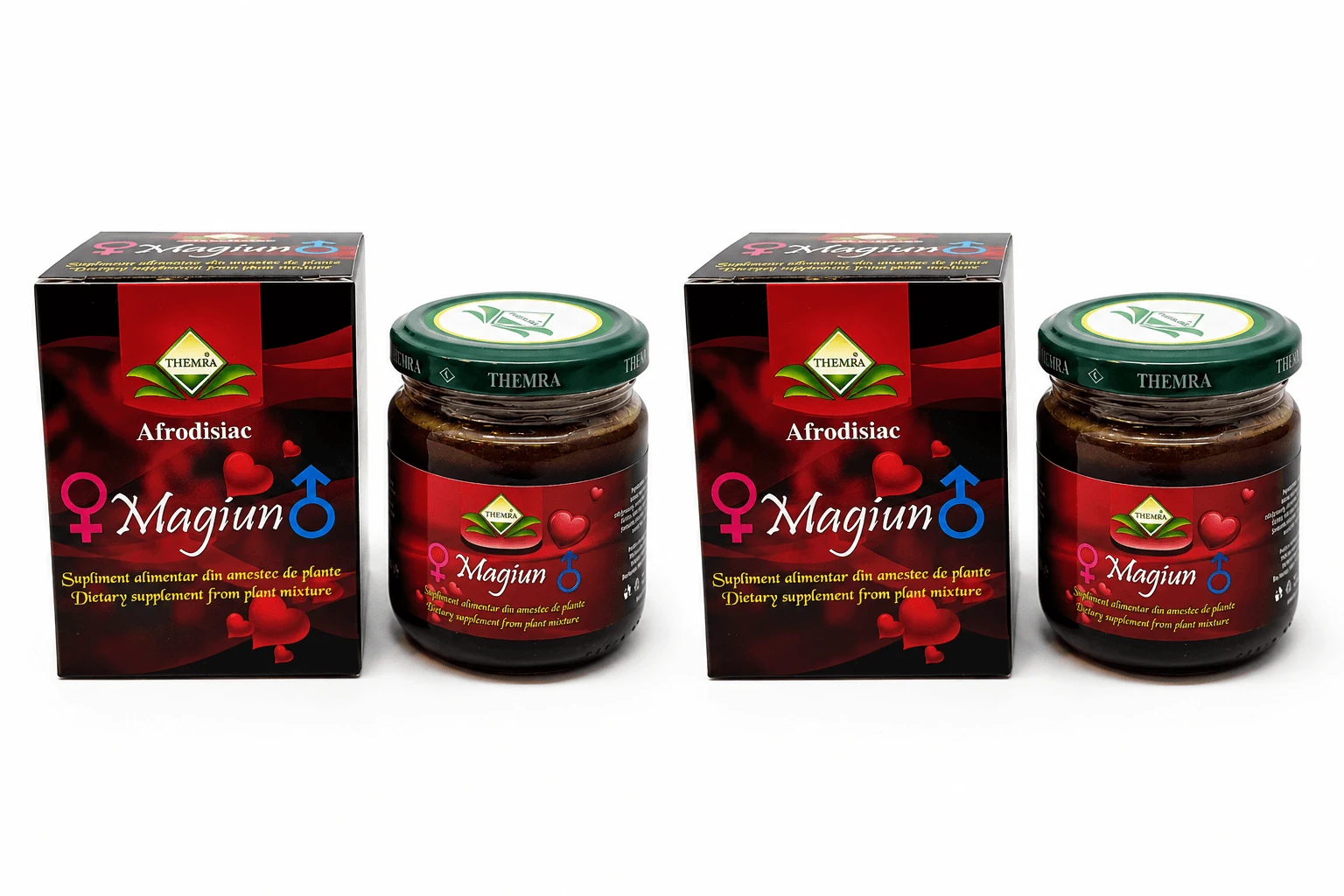 Magiun afrodisiac, 2x240 g, Themra