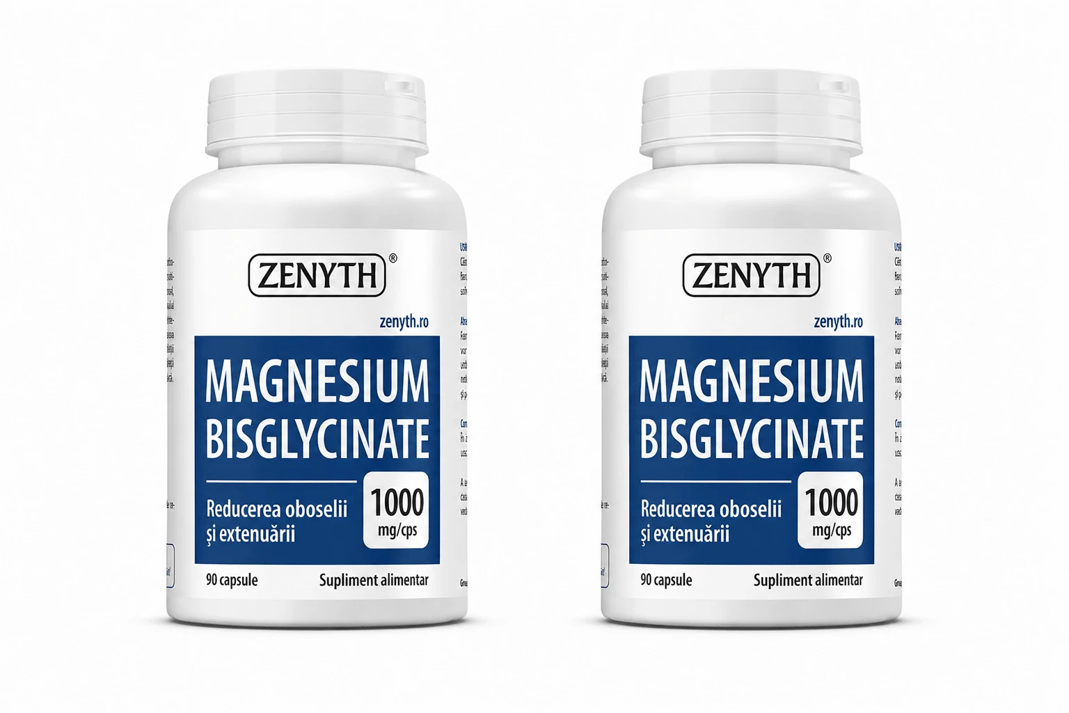Magnesium Bisglycinate, 2x90 capsules, Zenyth